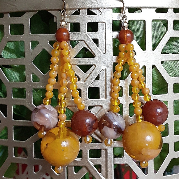Bead Earrings - Picture 1 of 7